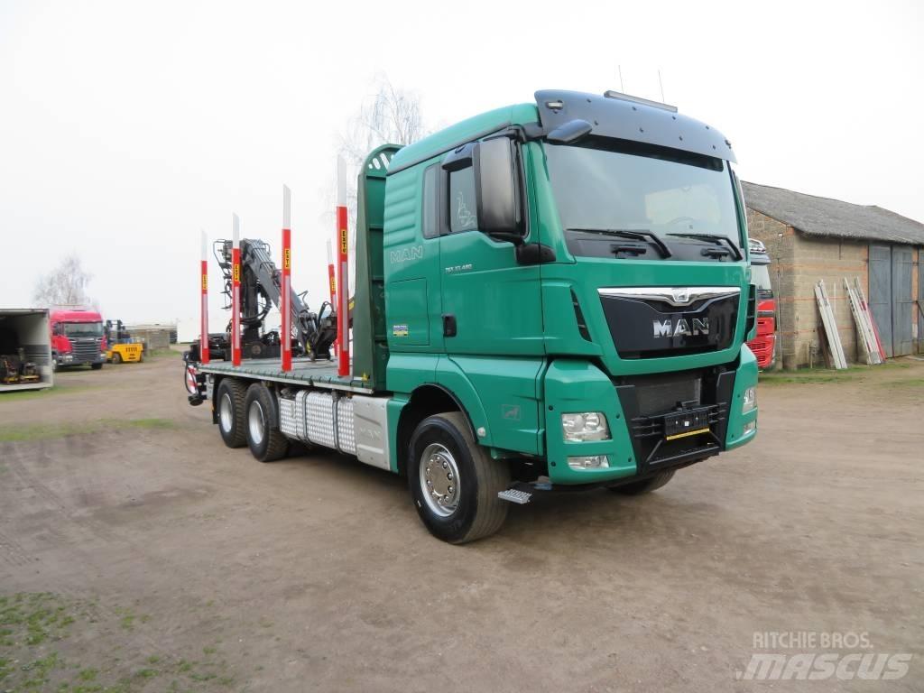 MAN TGX 33.480 Tomruk kamyonlari