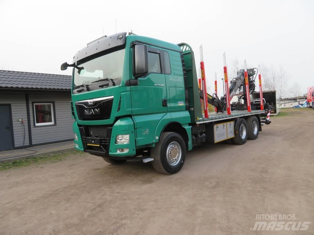 MAN TGX 33.480 Tomruk kamyonlari