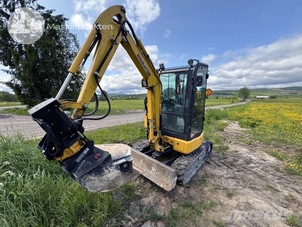 Komatsu PC 26 MR Mini ekskavatörler, 7 tona dek