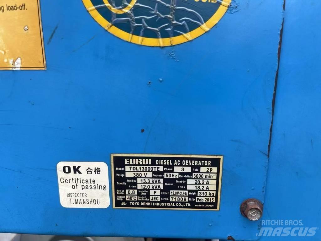 Yanmar 13.3KVA Dizel Jeneratörler