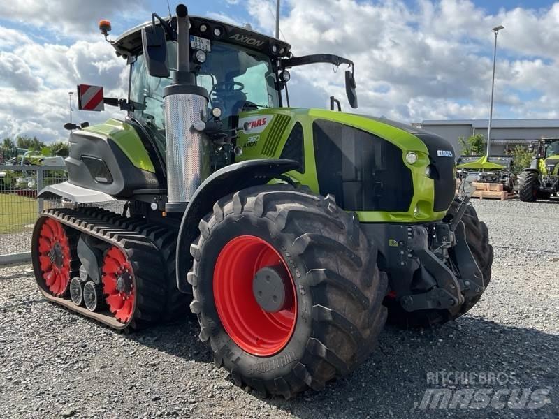 CLAAS Axion 960 TT Paletli vinçler