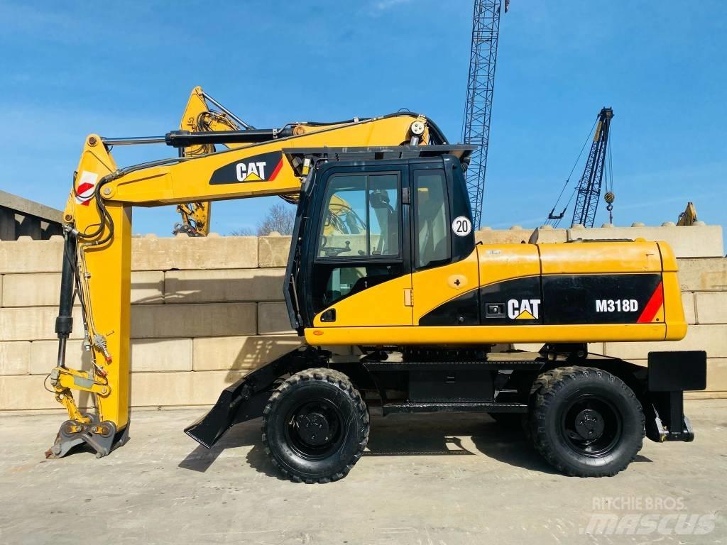 CAT M 318 D Lastik tekerli ekskavatörler