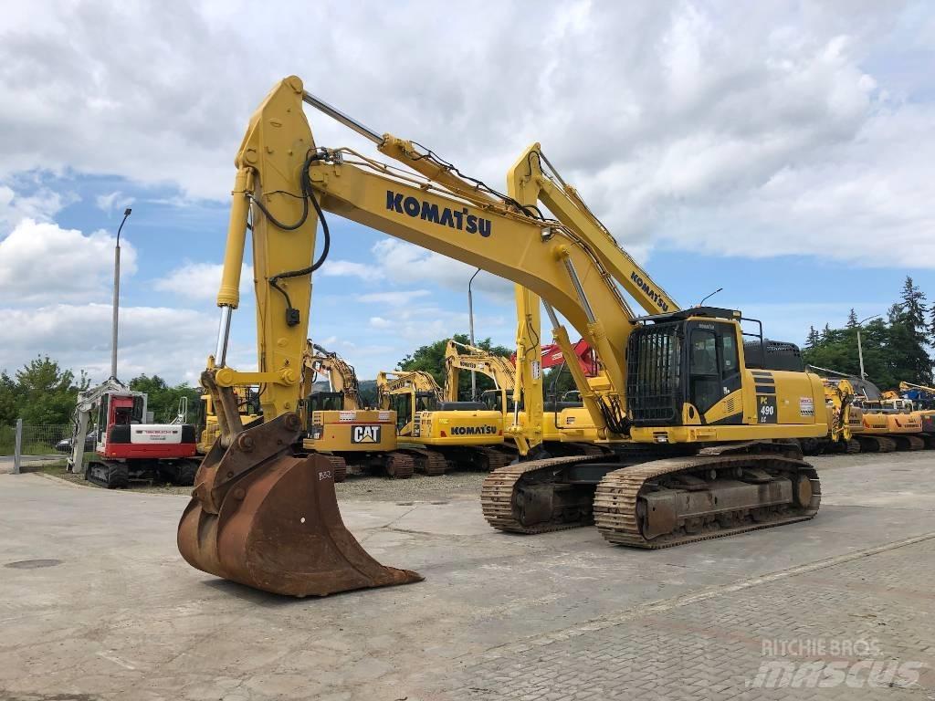 Komatsu PC490LC-10 Paletli ekskavatörler