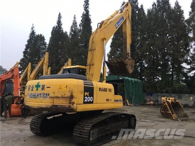 Komatsu pc200-7 Paletli ekskavatörler