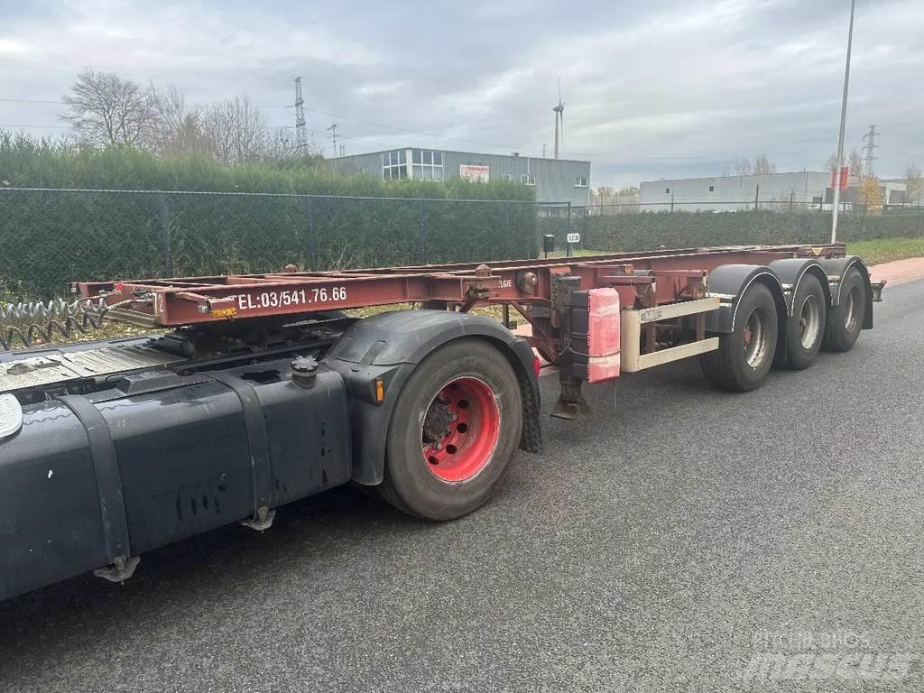 LAG 0-3-39L Konteyner yari çekiciler