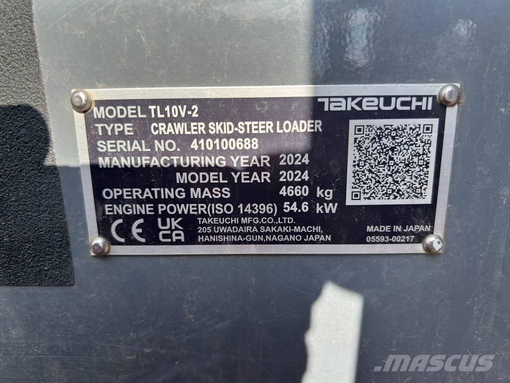 Takeuchi TL 10 V2 Paletli yükleyiciler