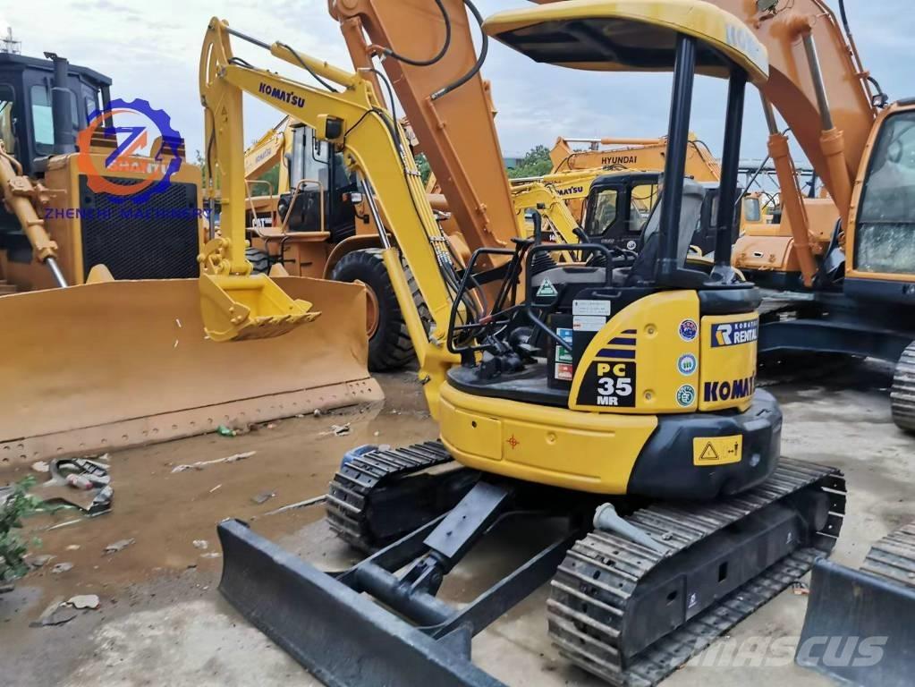 Komatsu PC 35 MR Mini ekskavatörler, 7 tona dek