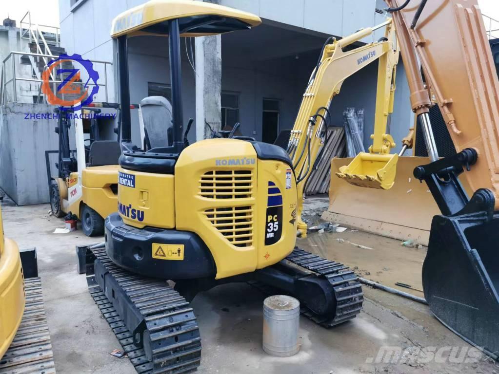 Komatsu PC 35 MR Mini ekskavatörler, 7 tona dek