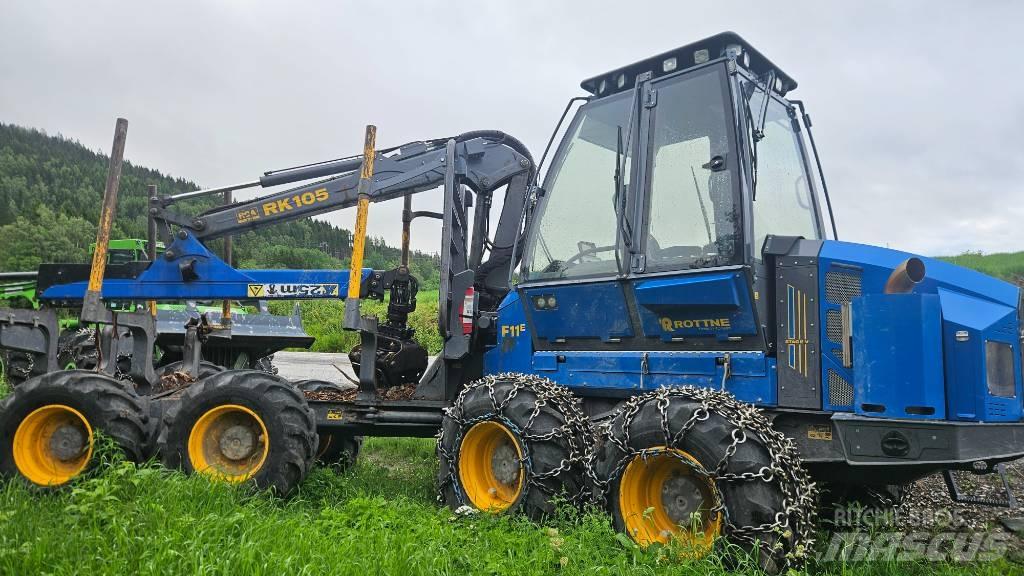 Rottne F11E Tomruk yükleyici traktörler
