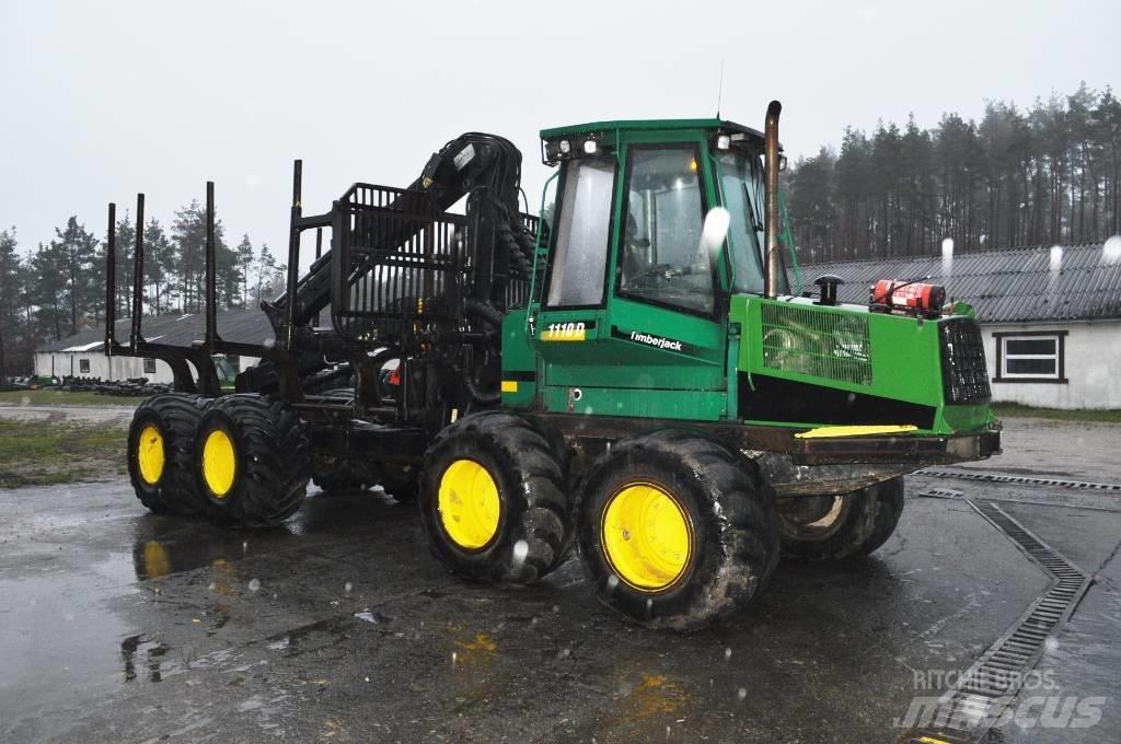 Timberjack 1110C Tomruk yükleyici traktörler