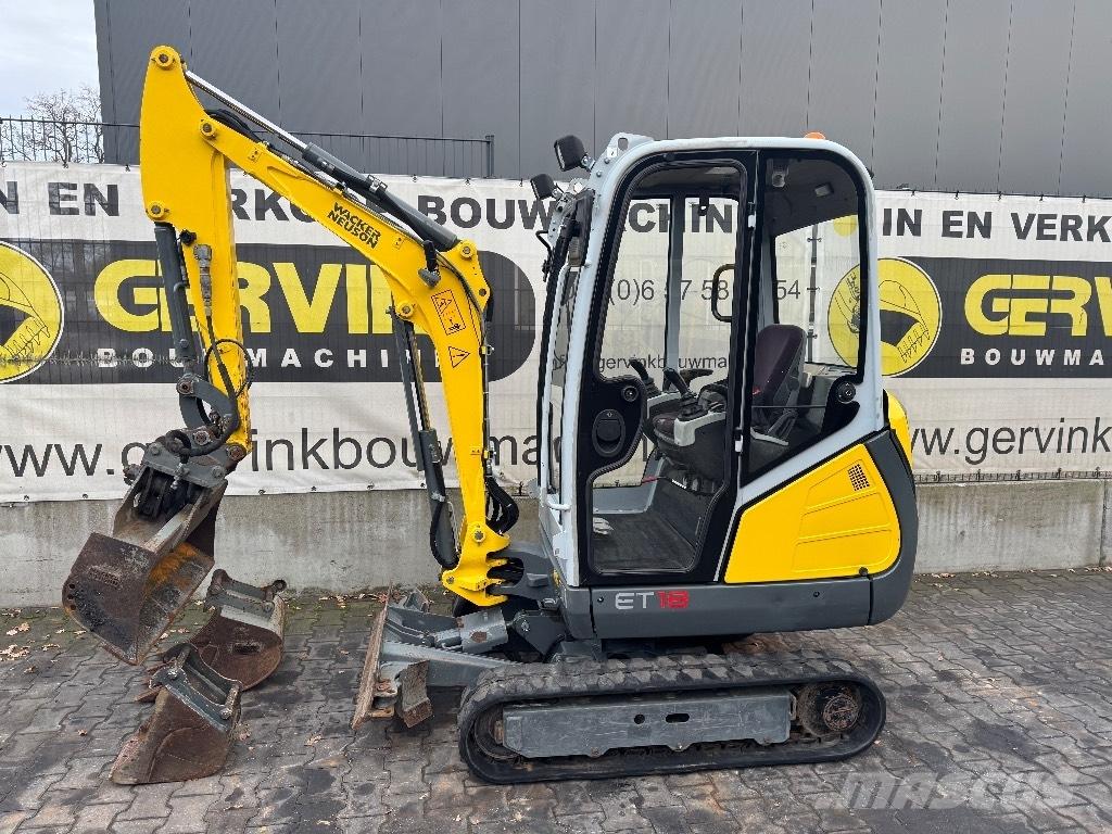 Wacker Neuson ET 18 Mini ekskavatörler, 7 tona dek