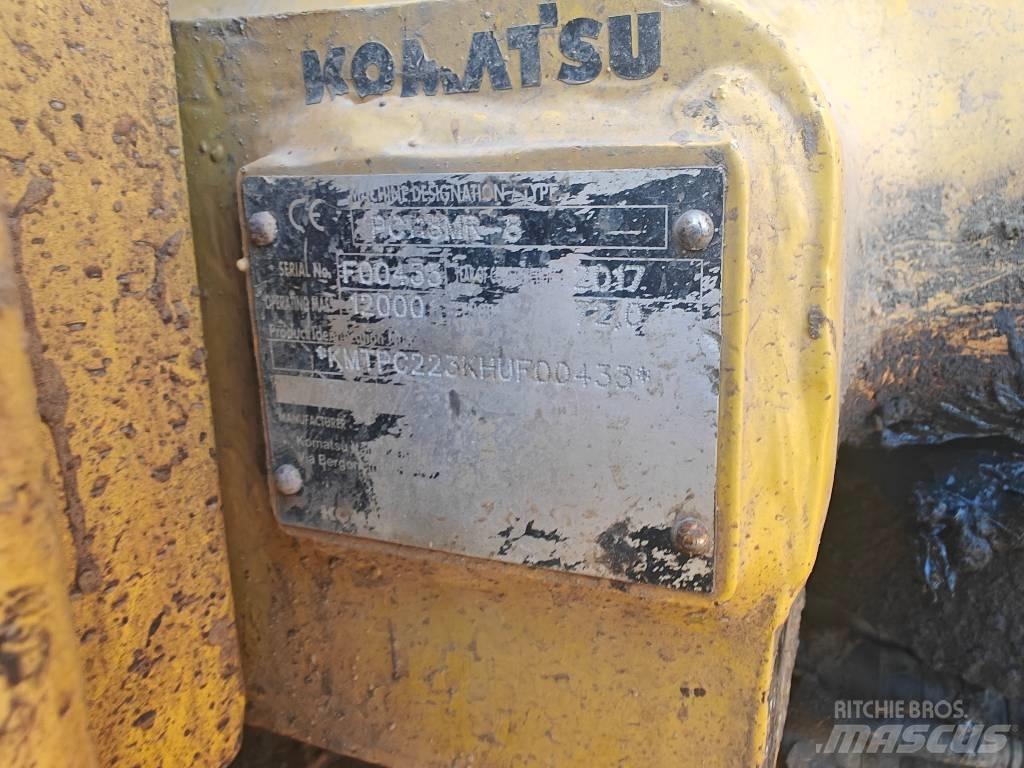 Komatsu PC 118 MR-8 Paletli ekskavatörler