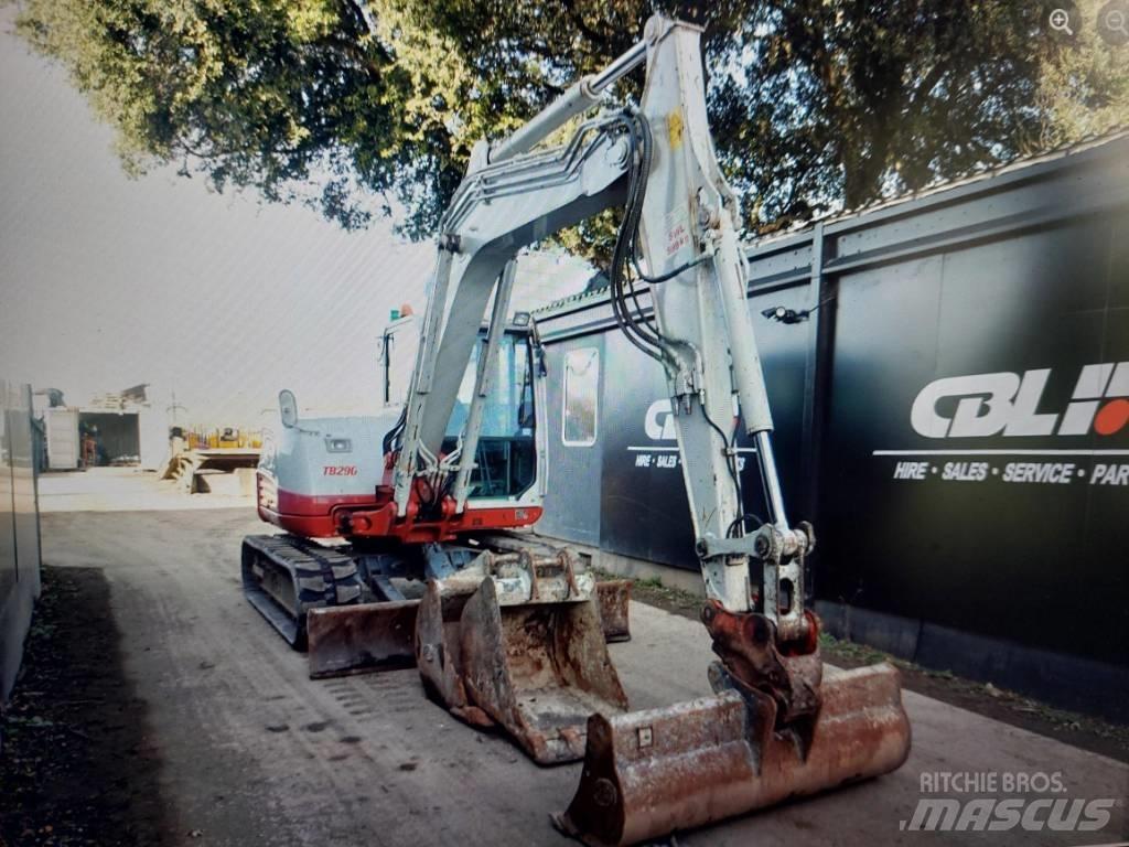Takeuchi TB 290 Midi ekskavatörler 7 - 12 t