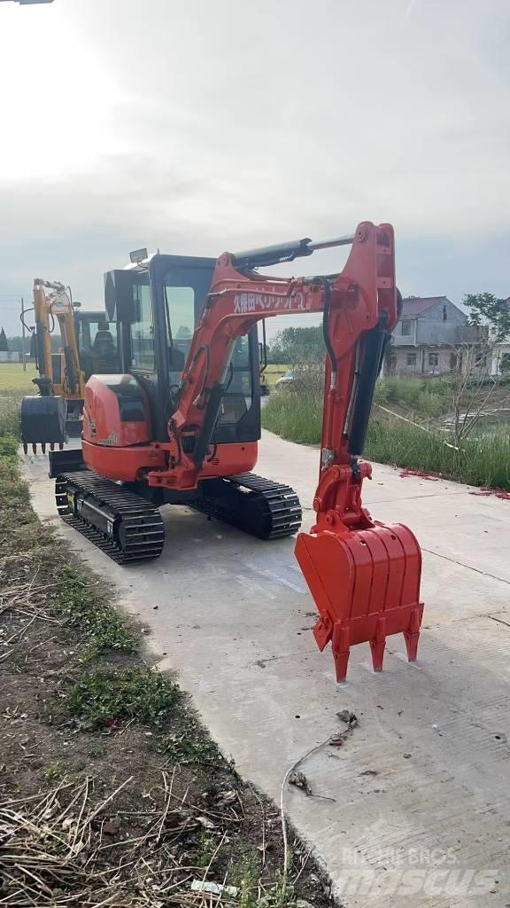Kubota U 35 Mini ekskavatörler, 7 tona dek