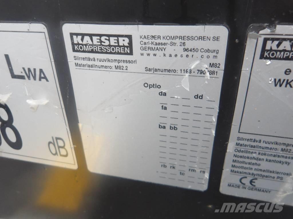 Kaeser Mobilair M82 Kompresörler