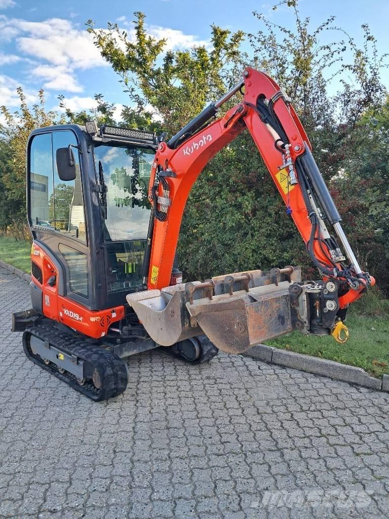 Kubota KX019-4 Mini ekskavatörler, 7 tona dek