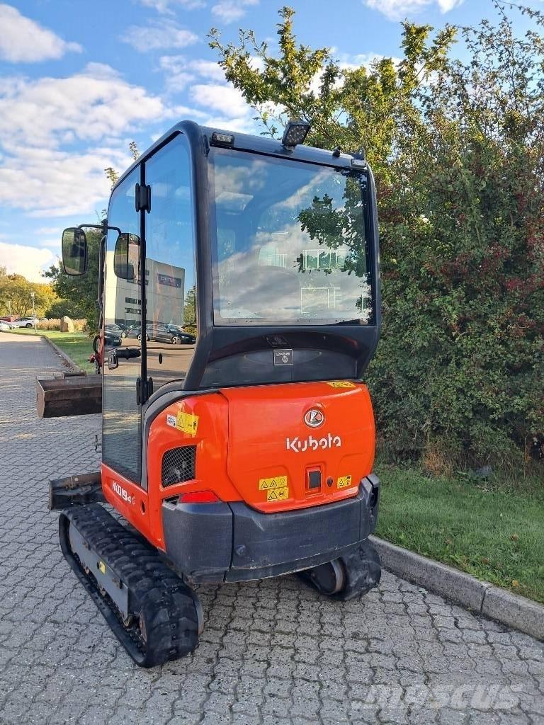 Kubota KX019-4 Mini ekskavatörler, 7 tona dek