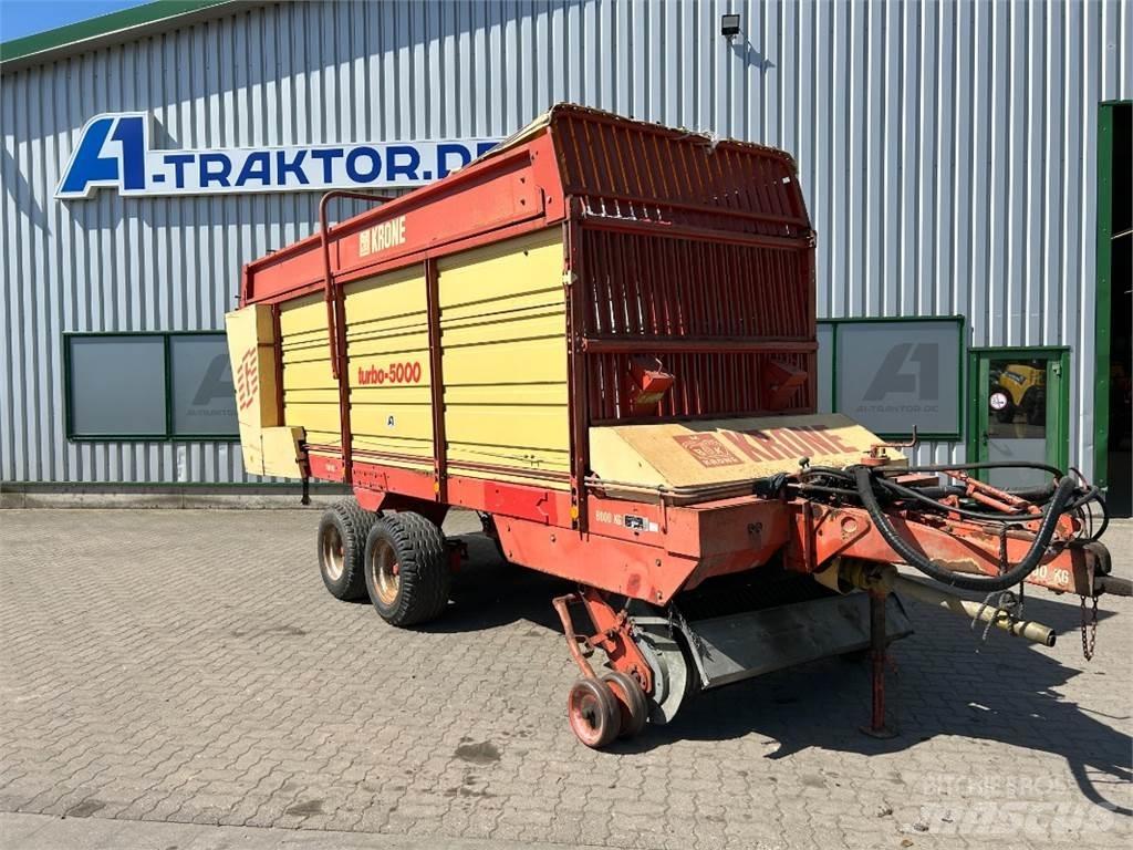 Krone Turbo 5000 T Kendi yükler römorklar