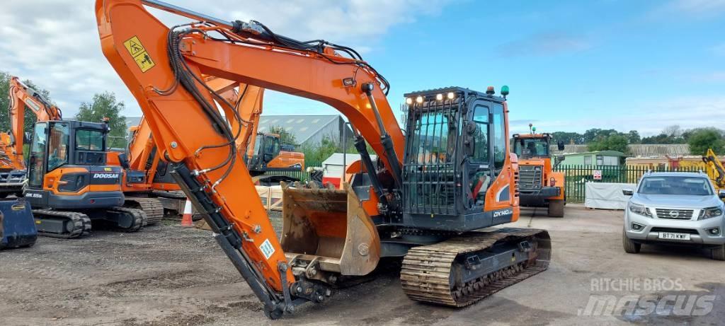 Doosan DX140LCR-5 Paletli ekskavatörler