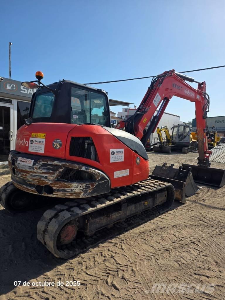 Kubota KX80-4a2 Midi ekskavatörler 7 - 12 t