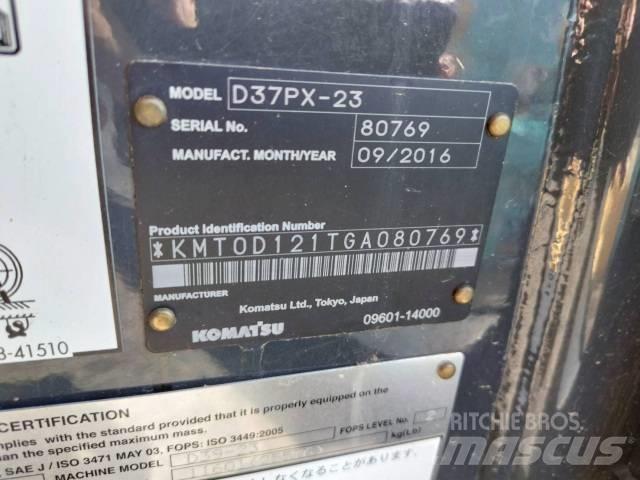 Komatsu D37PX-23 Paletli dozerler