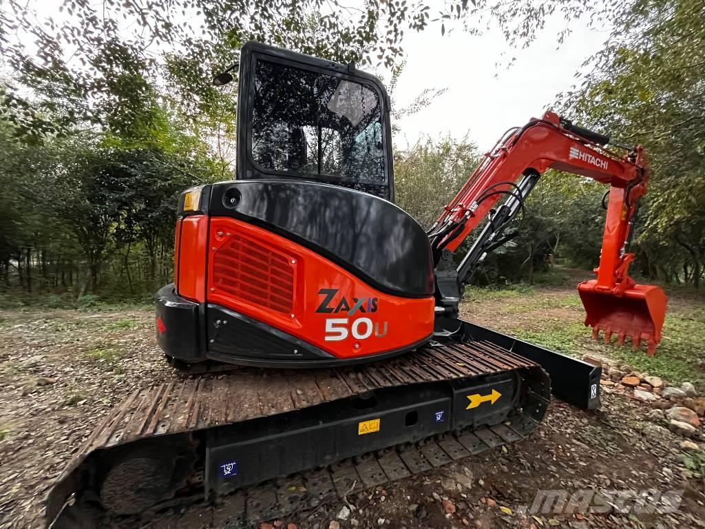 Hitachi ZX 50 U Mini ekskavatörler, 7 tona dek