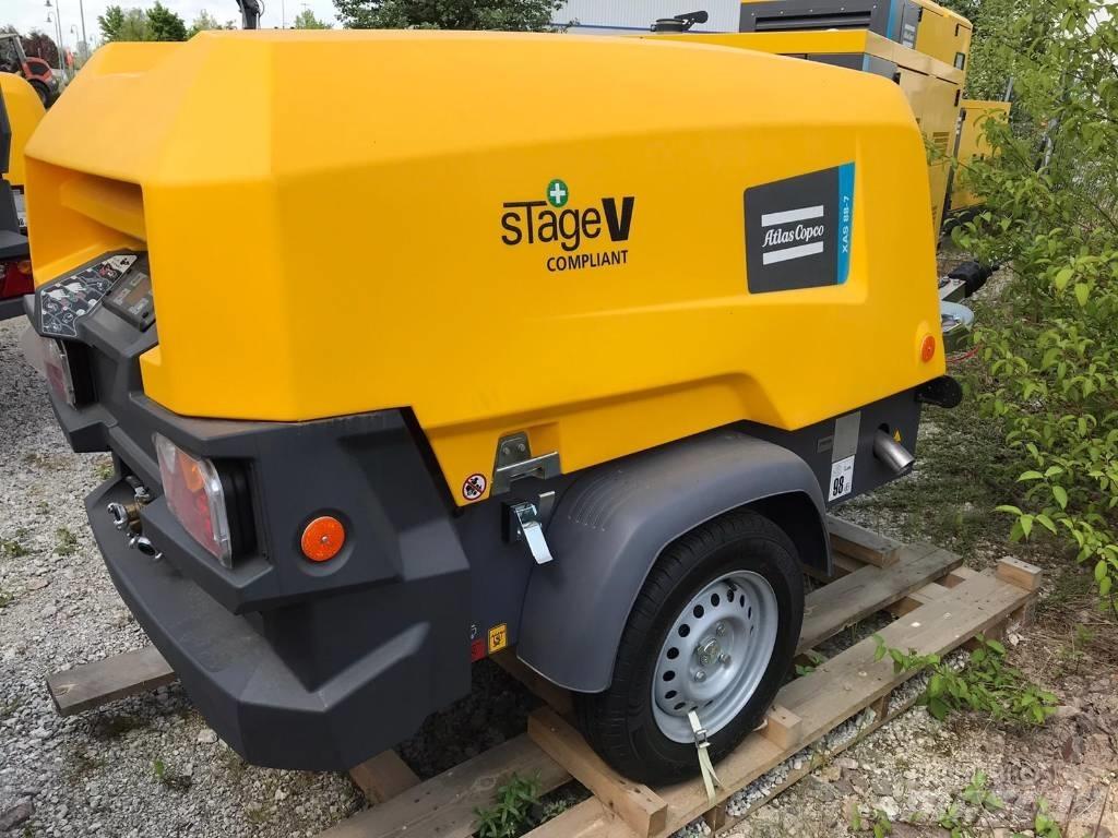 Atlas Copco XAS 88-7 Kompresörler