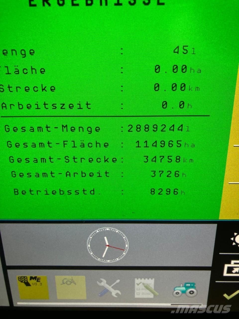 Dammann DT 2500H Çekilir pülverizatörler