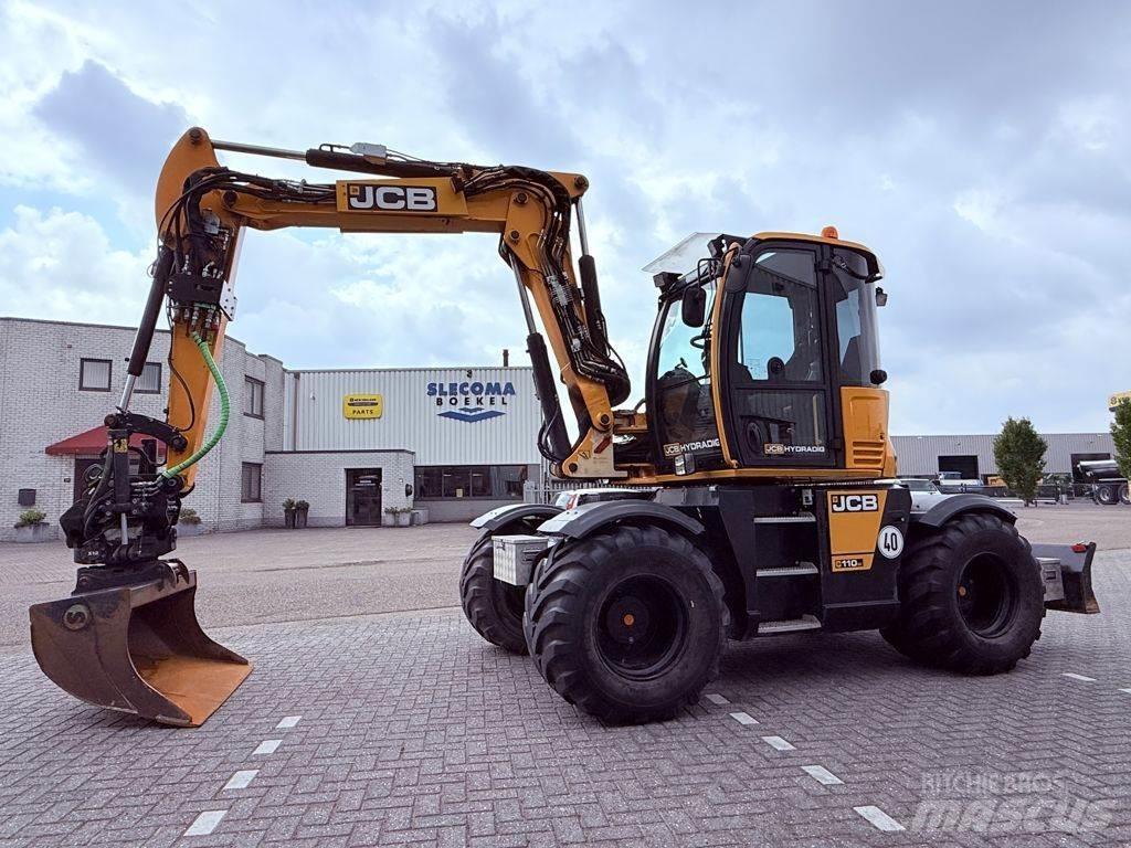 JCB Hydradig 110W Lastik tekerli ekskavatörler