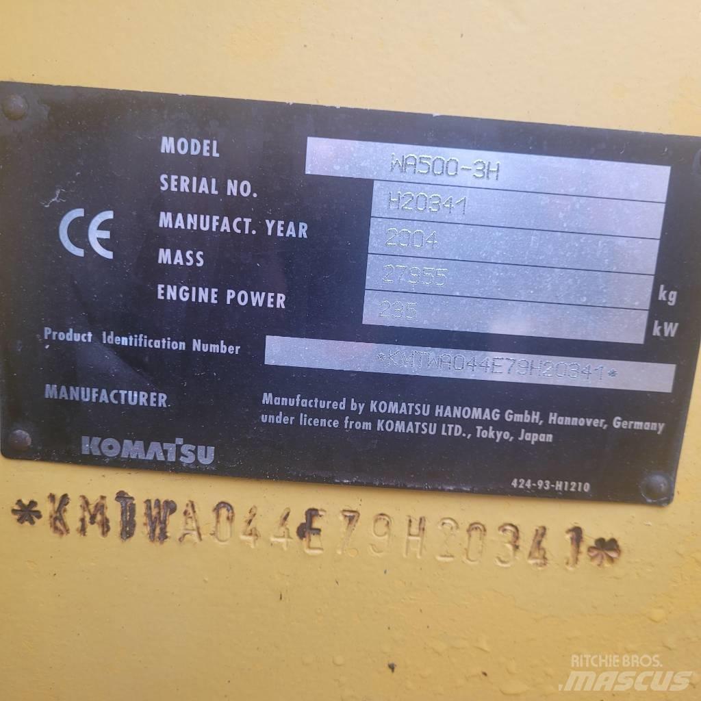 Komatsu WA500 Tekerlekli yükleyiciler