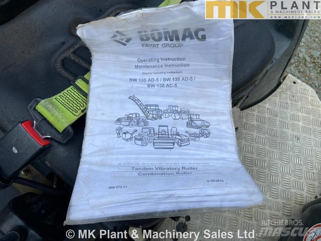 Bomag BW 135 AD-5 Çift tamburlu silindirler