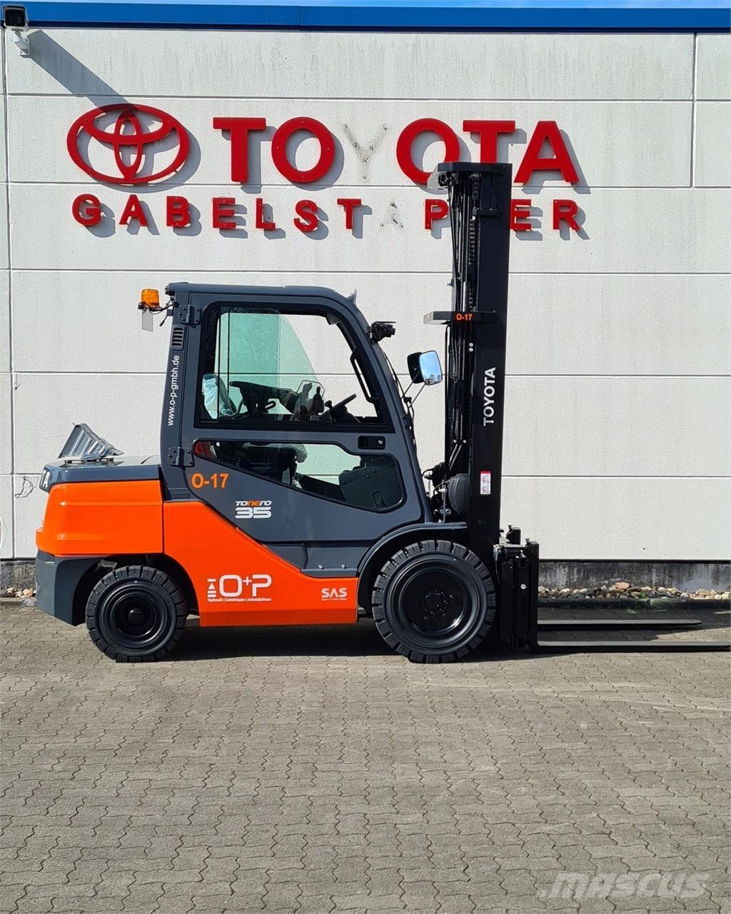 Toyota 52-8FDJF35 Dizel forkliftler