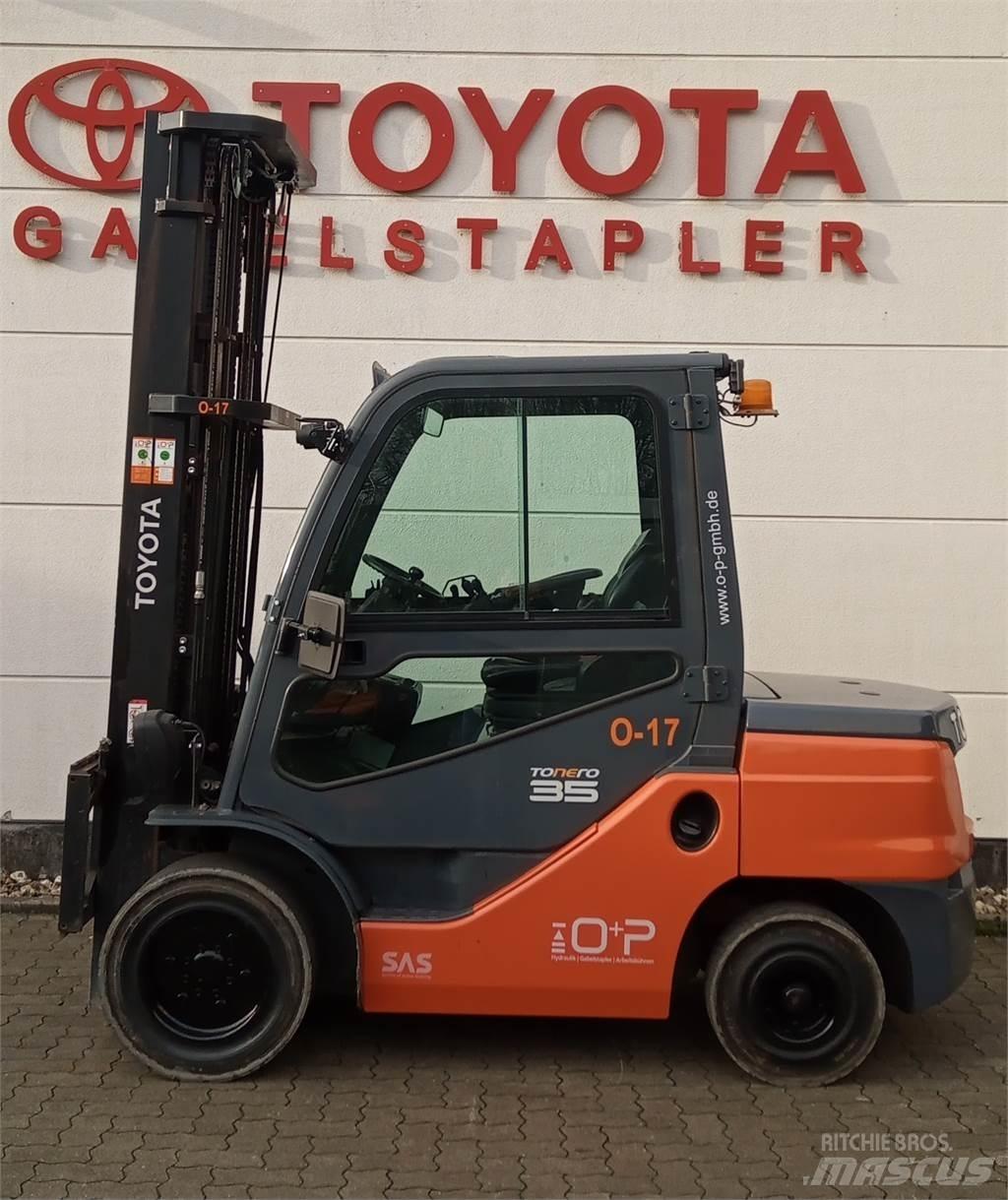 Toyota 52-8FDJF35 Dizel forkliftler