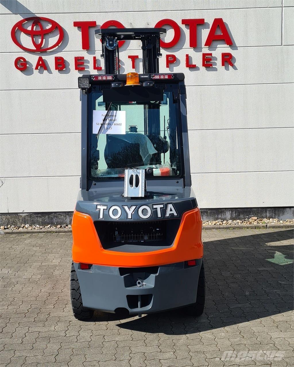 Toyota 52-8FDJF35 Dizel forkliftler
