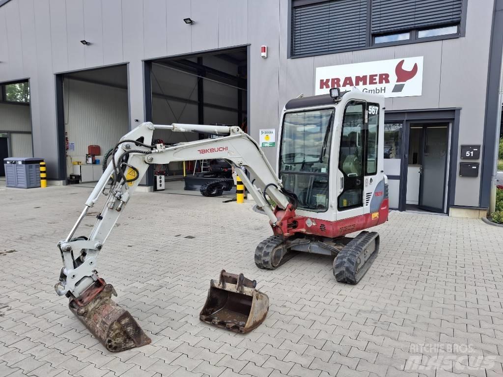 Takeuchi TB 219 Mini ekskavatörler, 7 tona dek