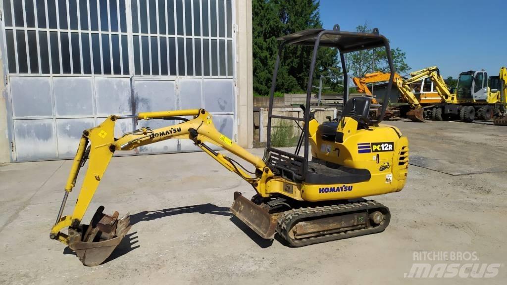 Komatsu PC 12 R-8 Mini ekskavatörler, 7 tona dek