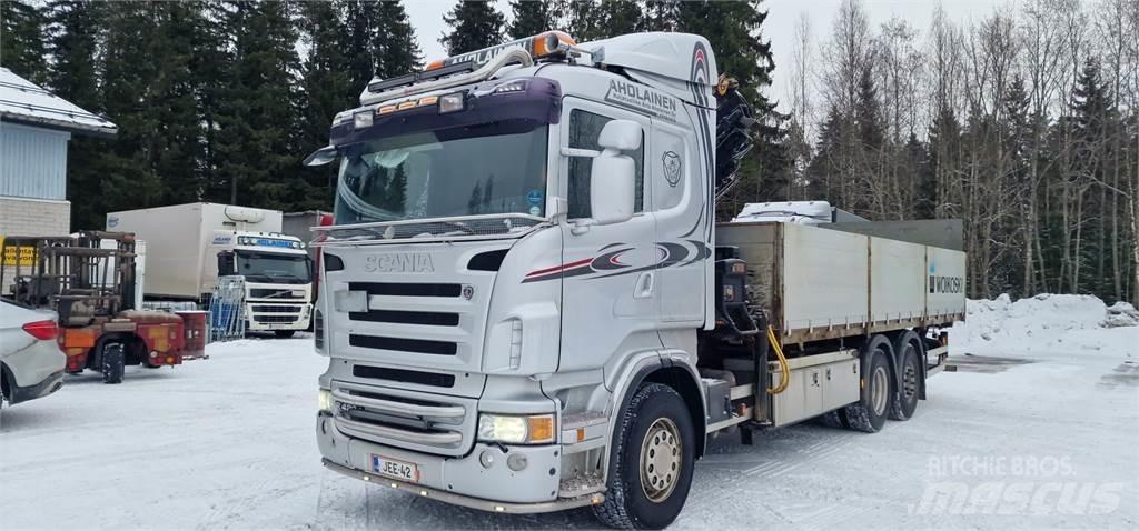 Scania R420 Araç üzeri vinçler