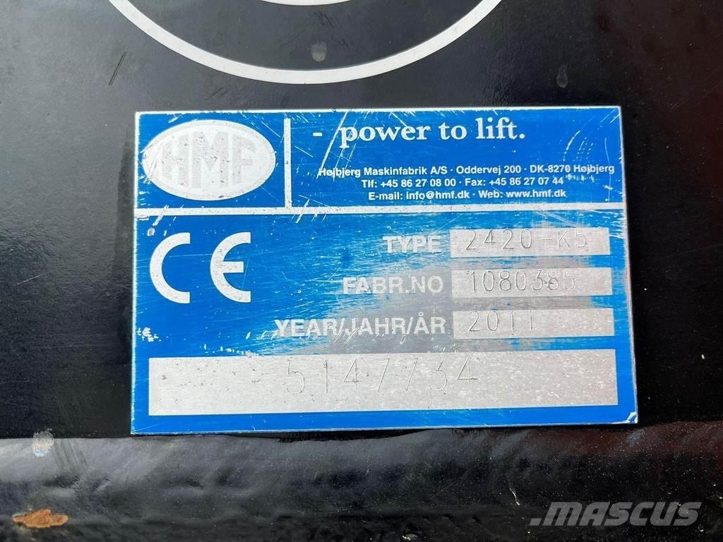 HMF 2420 K5 Yükleme vinçleri