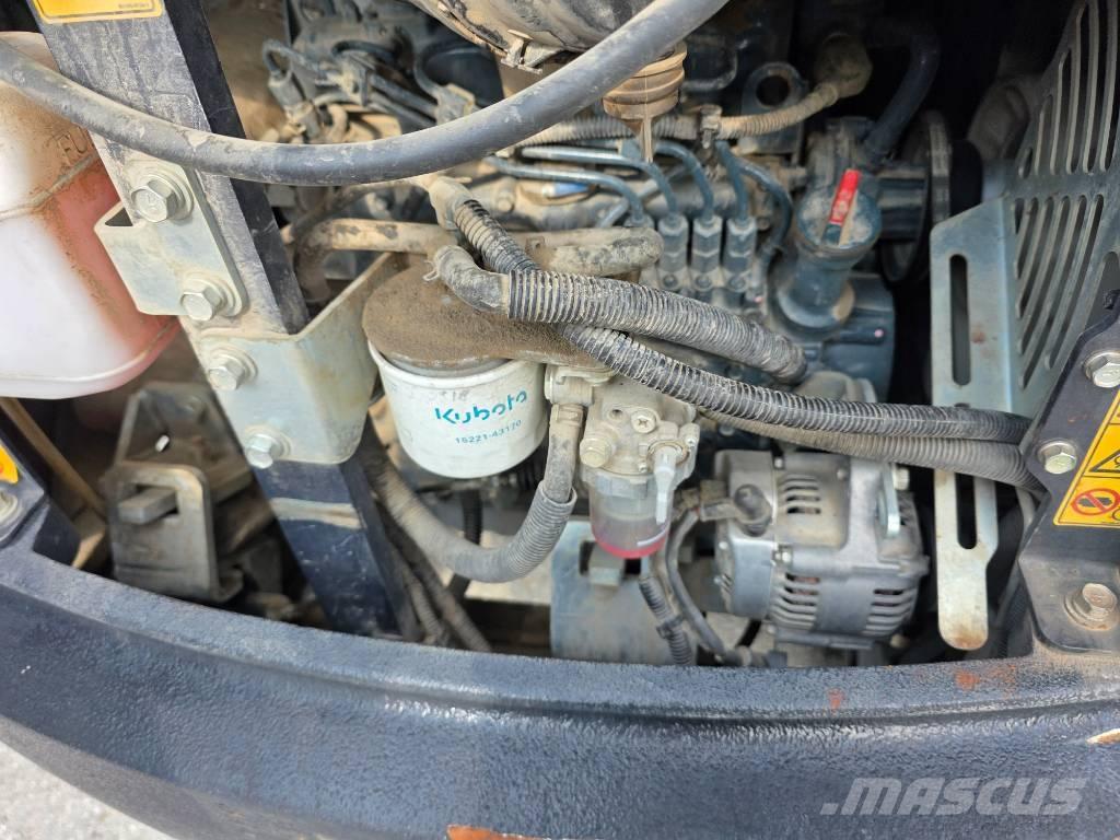 Kubota KX 027-4 Mini ekskavatörler, 7 tona dek