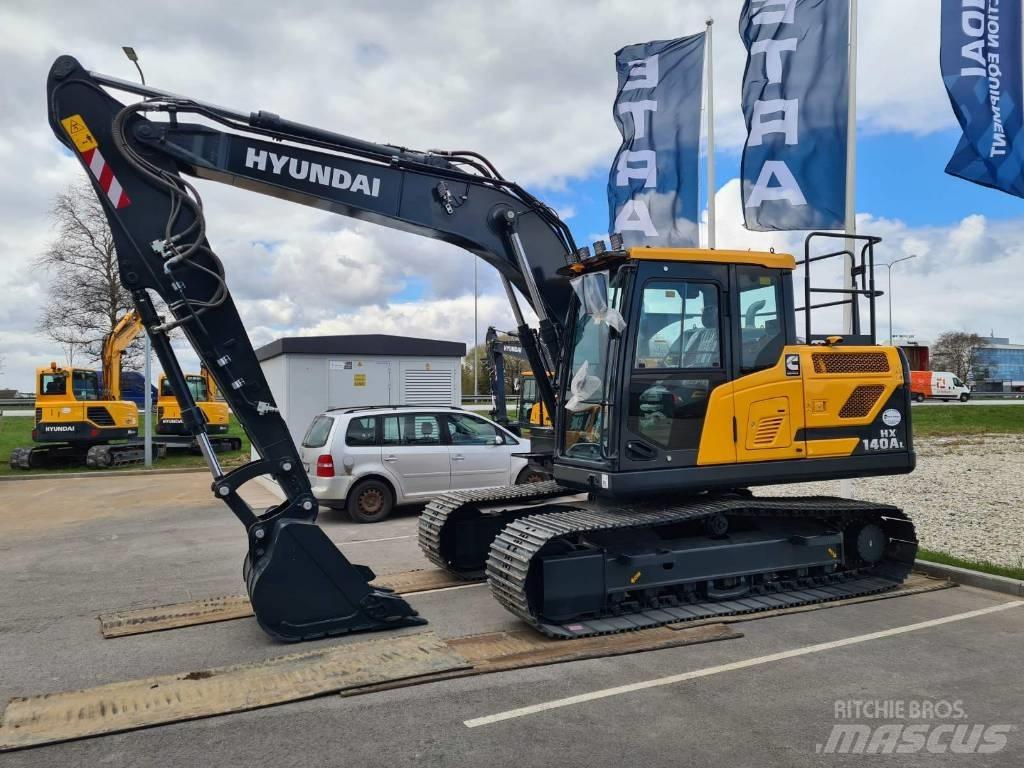 Hyundai HX140AL Paletli ekskavatörler