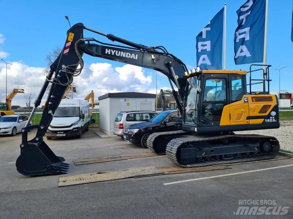 Hyundai HX140AL Paletli ekskavatörler