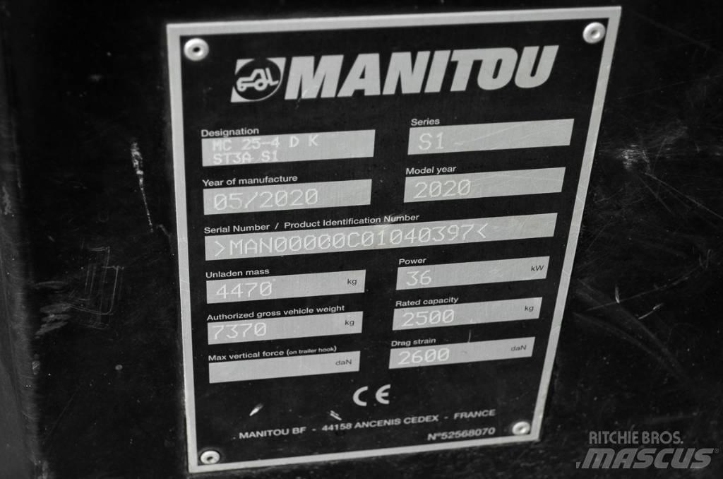 Manitou MC 25-4 Dizel forkliftler