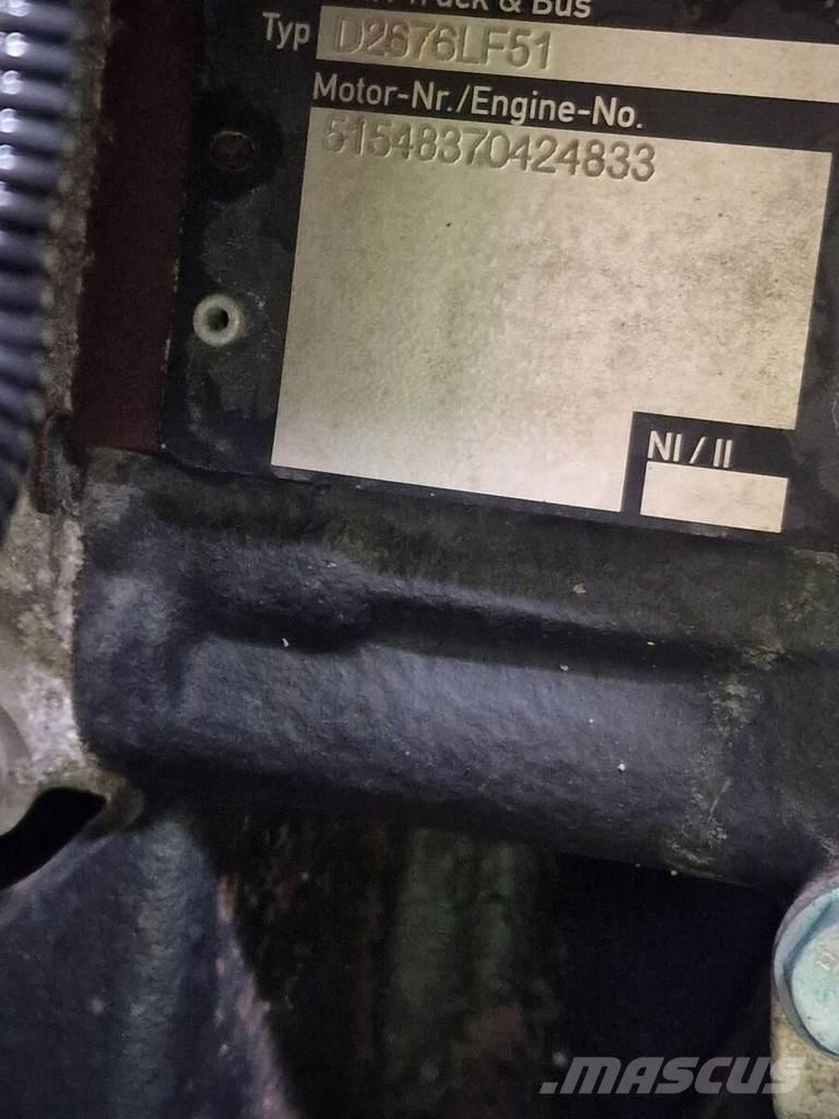 MAN D2676 LF51 Motorlar