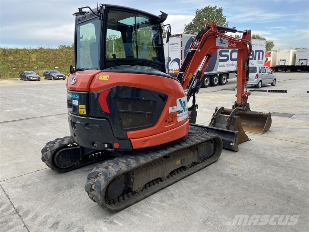 Kubota U50-5 (5022) Mini ekskavatörler, 7 tona dek