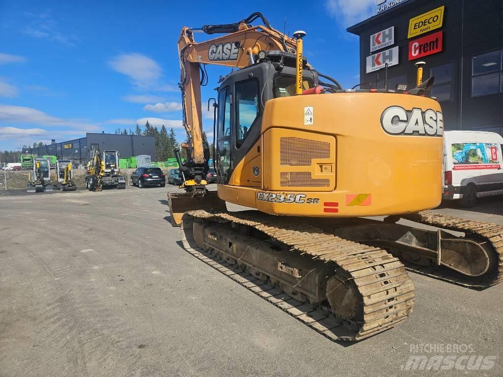 CASE CX 235 C SR Paletli ekskavatörler