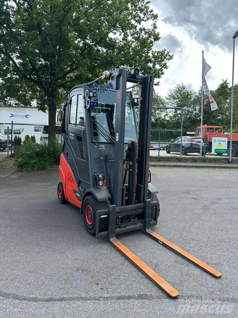 Linde H25T LPG'li forkliftler