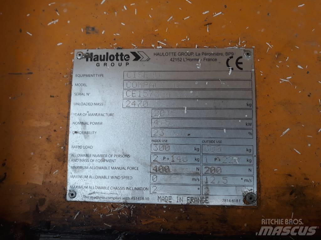 Haulotte Compact 12 Makasli platformlar