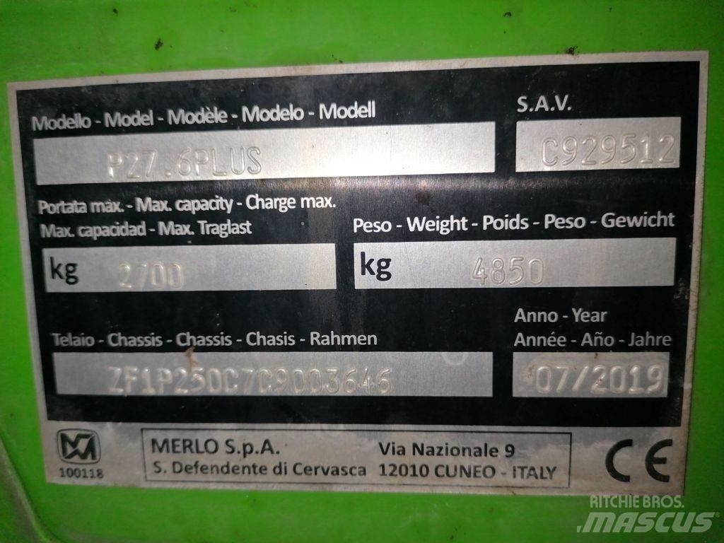 Merlo P27.6 PLUS Teleskopik yükleyiciler