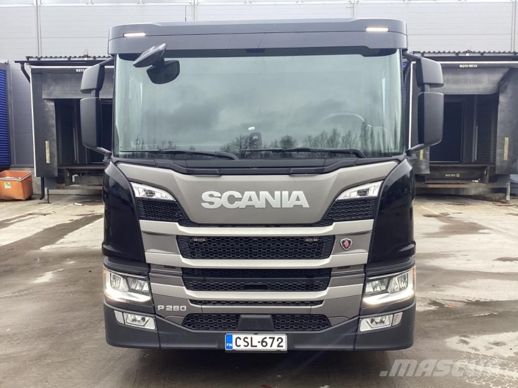 Scania P 280 CNG Kapali kasa kamyonlar