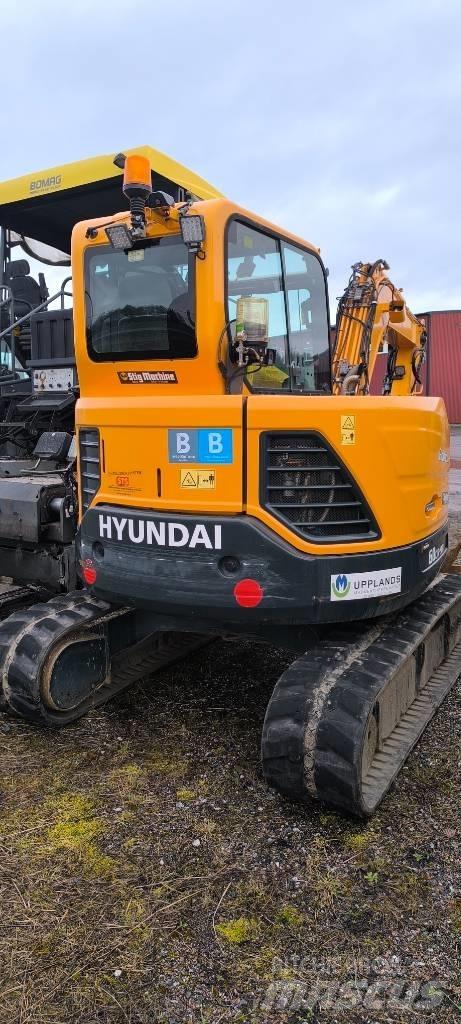 Hyundai R60CR-9A Mini ekskavatörler, 7 tona dek